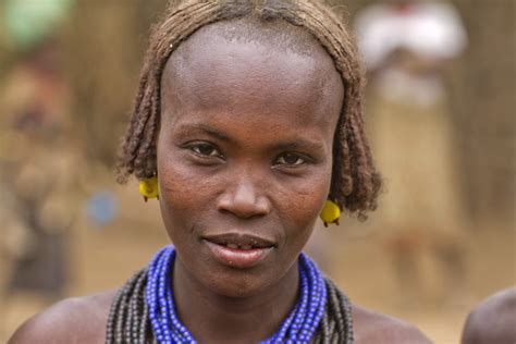 Dassanetch Girl With Traditional Haircut Ethiopia Flickr