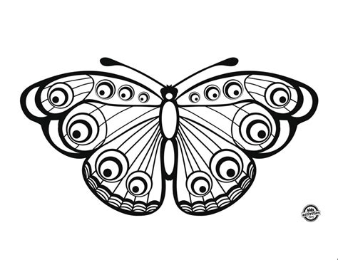 3 Beautiful Butterfly Coloring Pages To Download And Print Kids