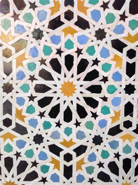 Moroccoan Geometric Pattern Picture Ideas