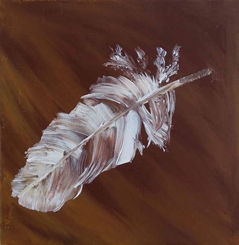 Feather Oil Painting Shenandoah Art Destination
