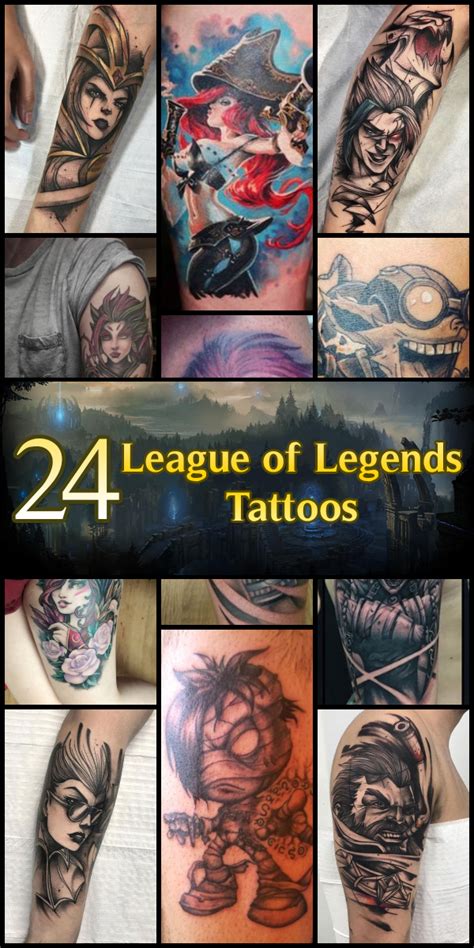 League Of Legends Tattoos At Tattoo
