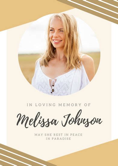 You can send the card to recipients once funeral arrangements have been planned to give recipients a heads. Customize 78+ Death Announcement templates online - Canva