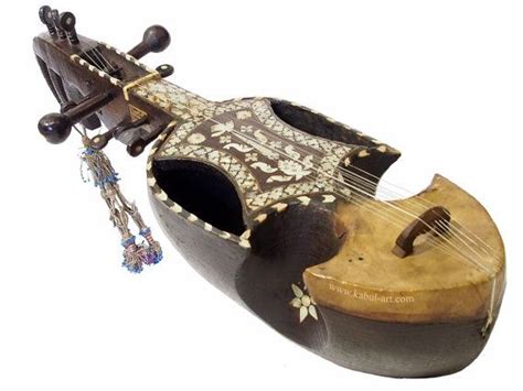 Dholak, duff, harmonium, idiophones, rabab, sarangi, surna, tabla. orient exotic musical instrument India afghanistan and pakistan Sarinda Ghichak No-16/A ...