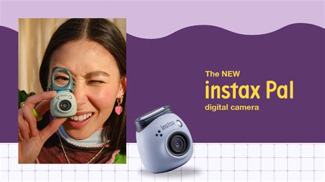 fujifilm scales down with the pocket sized instax pal camera bandh explora