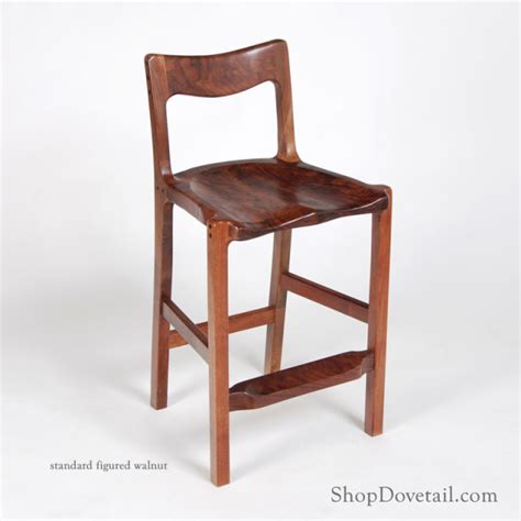 Maybe you would like to learn more about one of these? ShopDovetail | Custom Wood Bar Stool with Back