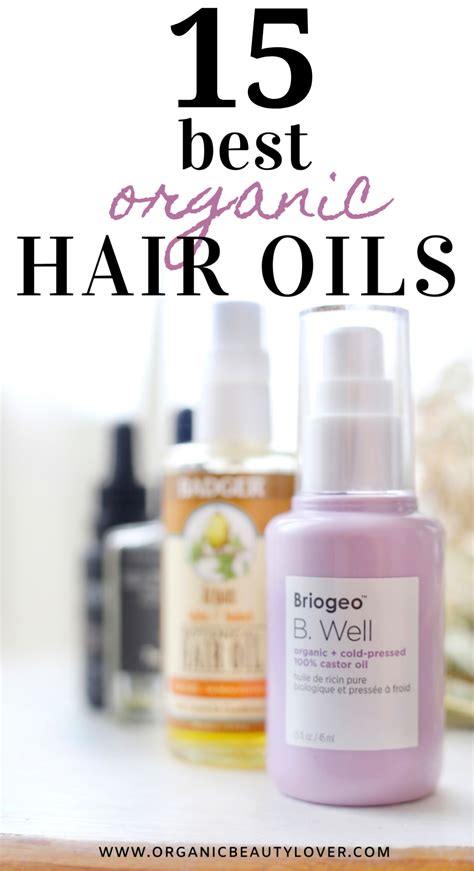 15 Best Natural Hair Oils For Shiny Healthy Hair 2022 Organic Beauty Lover