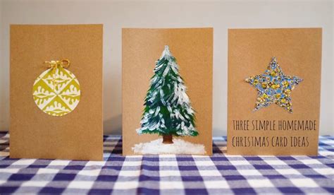 Follow this channel to find step by step video tutorials on cardmaking. Three simple ideas for homemade Christmas cards ...