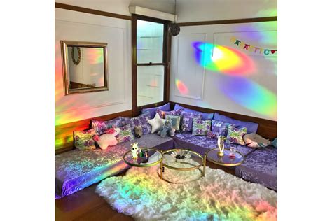 The Lavender Lounge — The Space Queen Rainbow Interior Design Dreamy