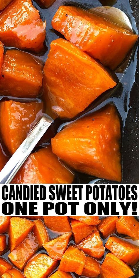 Sweet potato is the best food supplement for diabetic patients. CANDIED SWEET POTATOES RECIPE- Easy, Southern sweet ...