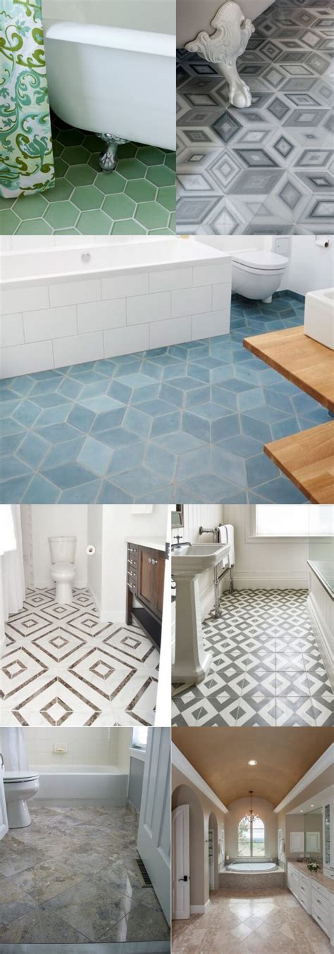 10 Unique Bathroom Floor Tile Designs And Ideas For 2020