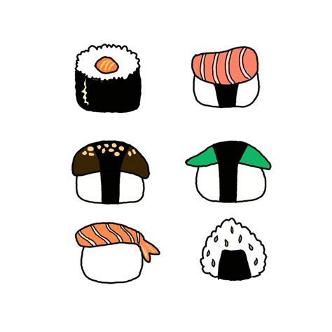 How To Draw Sushi Step By Step Easy Drawing Guides Drawing Howtos