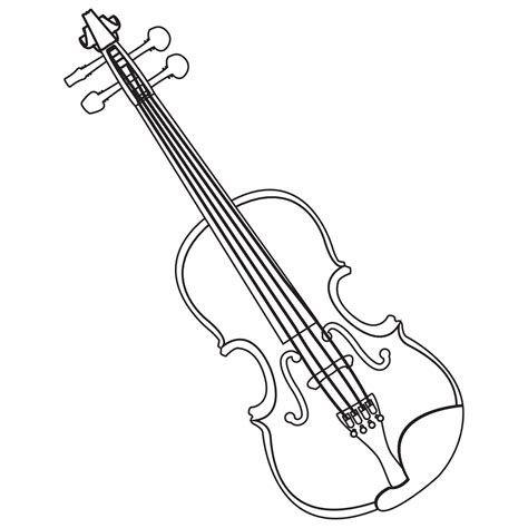 Violon Noir Et Blanc Instrument De Musique 6151933 Art Vectoriel Chez