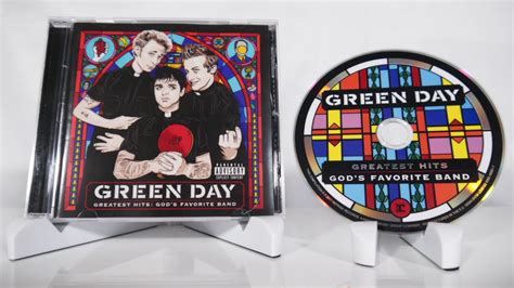 Green Day Greatest Hits Gods Favorite Band Cd Unboxing Youtube