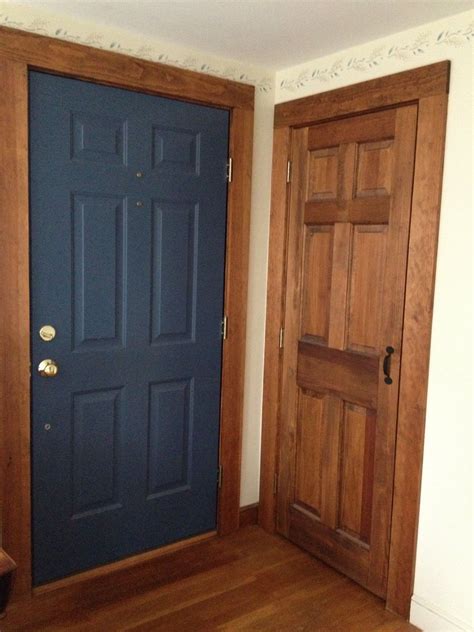 Painted Doors With Wood Trim Encycloall