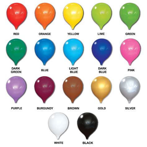 Permashine 12 Balloon Colors Balloons On A Stick