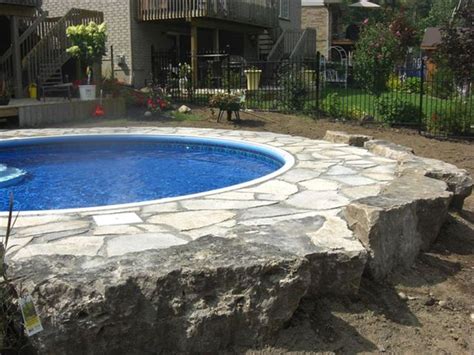 Mar 23, 2020 · a diy inground pool project is a way to save money by taking on some of the tasks yourself. 25 best images about Semi-inground pools on Pinterest | Wood decks, Water hose and Patio ...