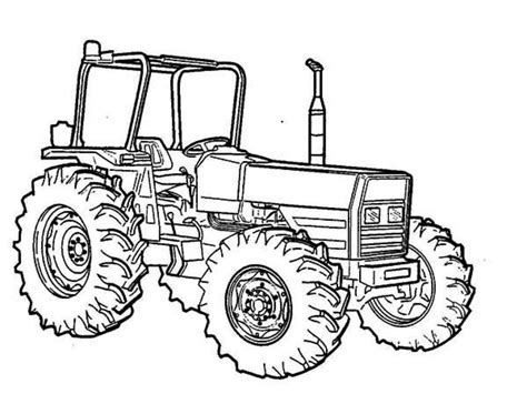Deere Fendt Traktor Kleurplaat Trekker Kleurplaten Zum Ausmalen Trecker