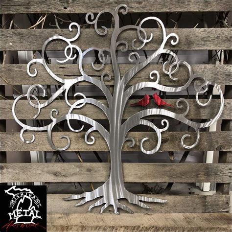 Tree Of Life Metal Wall Art In 2020 Metal Tree Wall Art Modern Metal