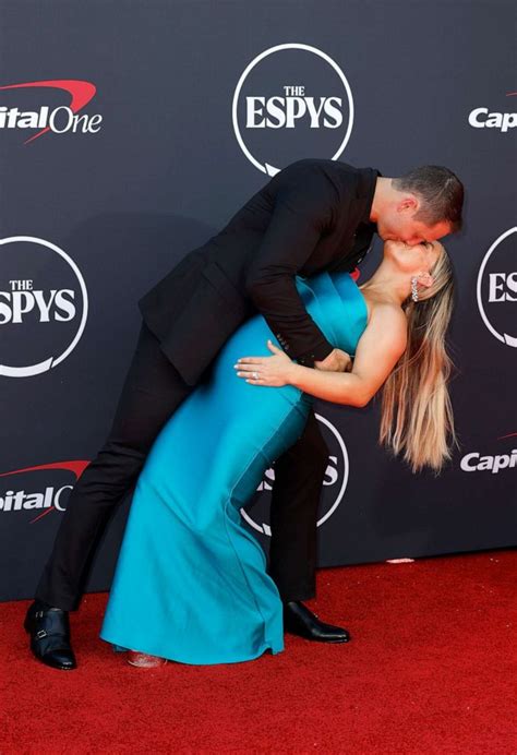 Shawn Johnson Andrew East Hit Espys Red Carpet After Announcing