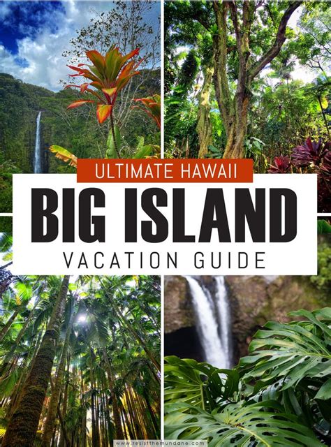 Plan Your Perfect Vacation On The Big Island Of Hawaii Vacation
