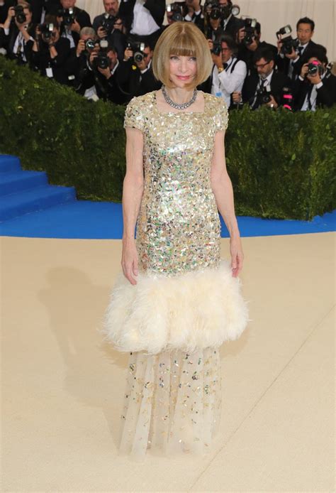 Anna Wintour In Met Gala Looks Met Gala Red Carpet Gala Fashion