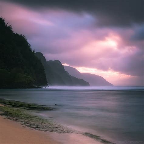 Kee Beach Kauai Hawaii Beach Scenery Scenic