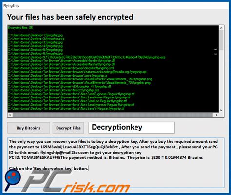 Flyingship Ransomware Decryption Removal And Lost Files Recovery