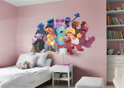 Sesame street room decor 2021. Sesame Street Nursery Ideas. Make this cool Mural the center highlight of your room. Then ...