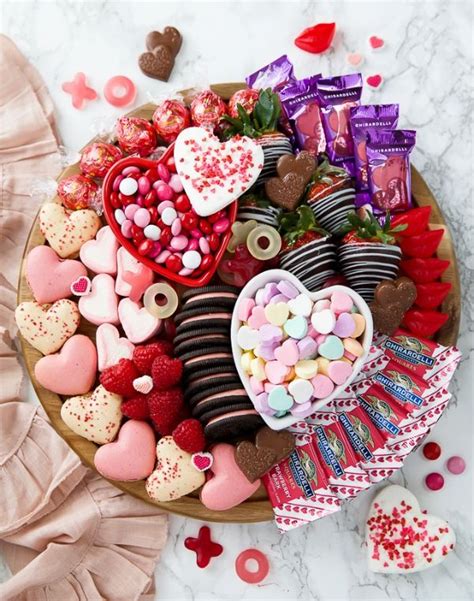 Valentines Day Dessert Board Recipe Valentines Day Desserts