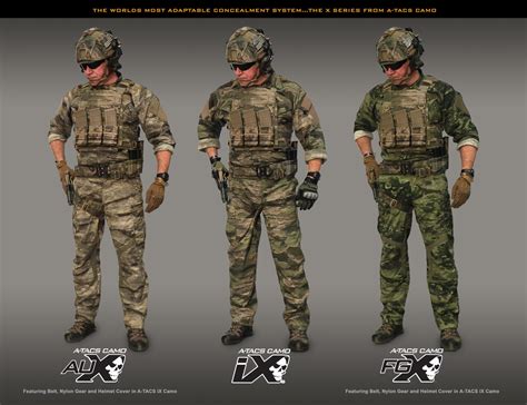 The Next Generation A Tacs “x” Line Of Camo Patterns Released Signaling