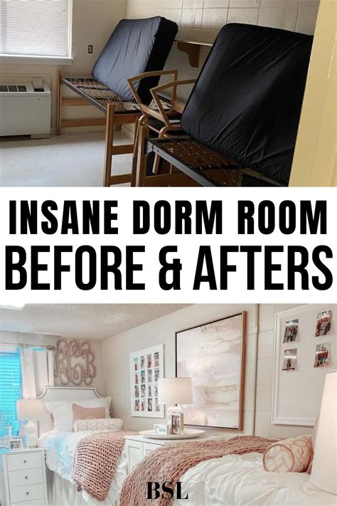 Dorm Lighting Ideas Before After