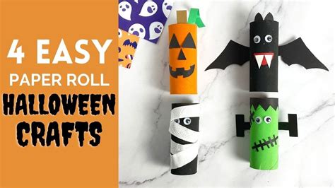 Halloween Toilet Paper Roll Crafts You Must Create Youtube