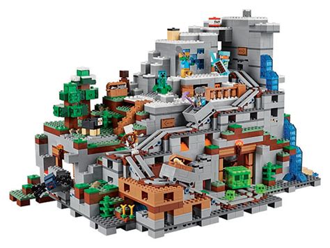 The Lego Minecraft Mountain Cave Is The New Biggest Set In Town