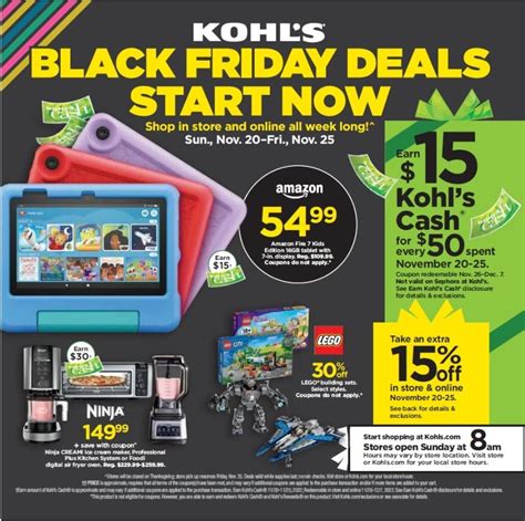 Kohls Black Friday 2023 Ad And Deals