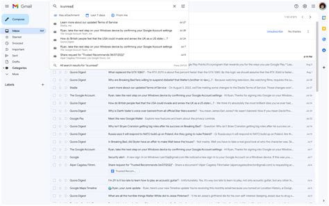 How To Filter By Unread In Gmail Trusted Reviews