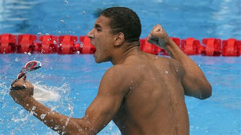 tunisian teen wins surprise olympic swimming gold bvm sports