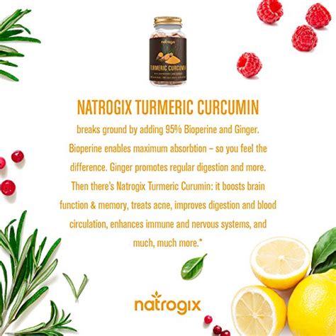 Turmeric Curcumin With Bioperine Ginger 2415mg Serving 180 VCaps By