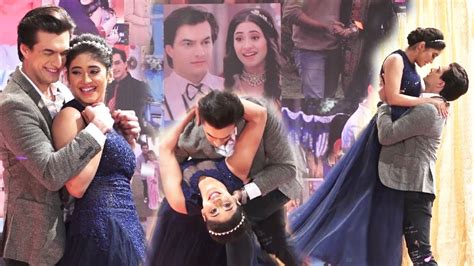 Mohsin Khan And Shivangi Joshi Live Dance Performance On The Sets Of