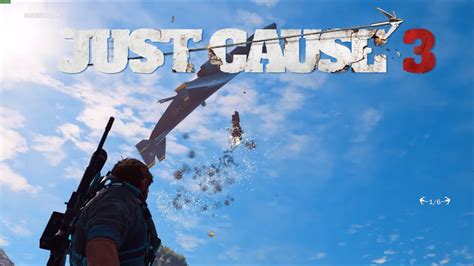 Just Cause 3 Cargo Plane And Train Glitch Youtube