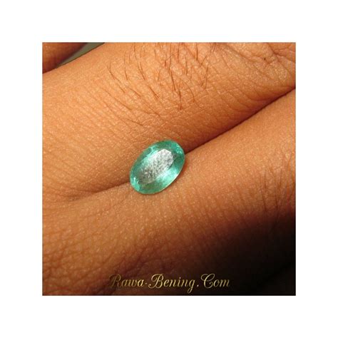 Promo Batu Mulia Natural Emerald Hijau Indah Oval Cut 107 Carat
