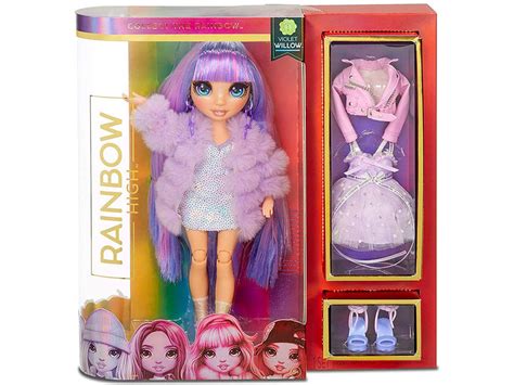Boneca Mga Rainbow High Fashion Doll Violet Willow Wortenpt