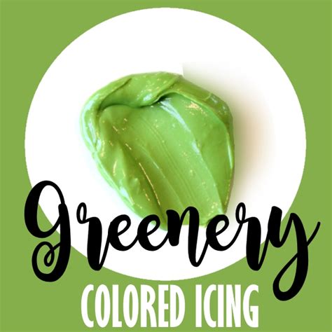 How To Make Greenery Colored Icing Kitchenaid Artisan Stand Mixer