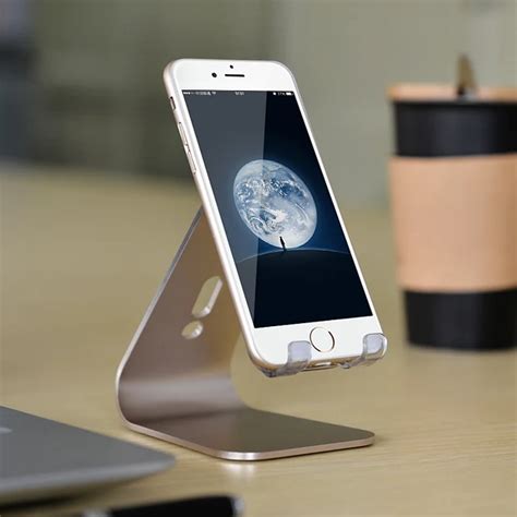 Universal Premium Aluminum Metal Mobile Phone Tablet Desk Holder Stand