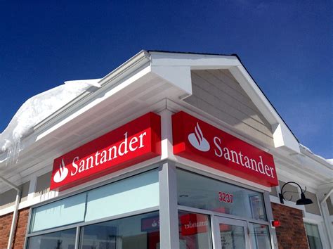 Get in touch with us using the details below. Santander Bank Sign and Facade Front | Santander Bank ...
