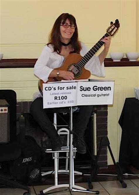 Sue Green Classical Guitarist Johannesburg Bookings
