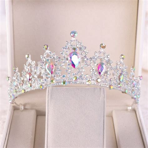 Crystal Princess Brithday Crowns And Tiara Crowns Tullelux Bridal