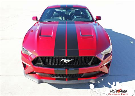 Stage Rally Slim 2018 Ford Mustang Racing Stripes 7 Wide Rally