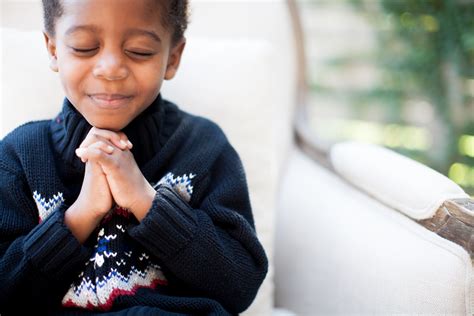 Child Praying To God