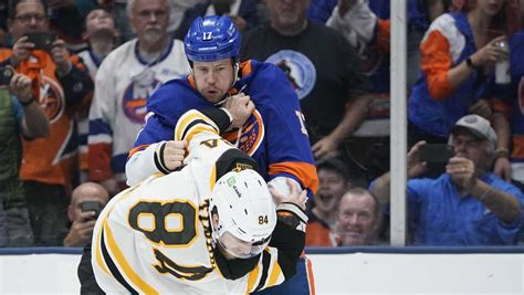 The islanders are hoping to regain their momentum and even out the series at two games each. Barzal scores late, Islanders beat Bruins 4-1 in Game 4