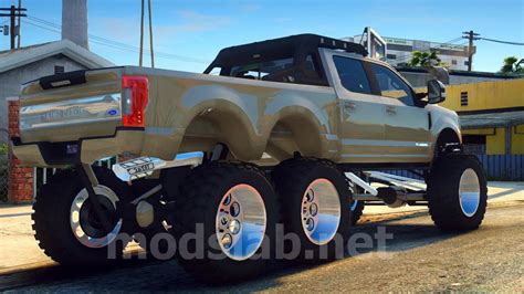 Download Ford F350 6x6 2020 Add On Fivem For Gta 5